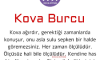 KOVA BURCU YORUMU