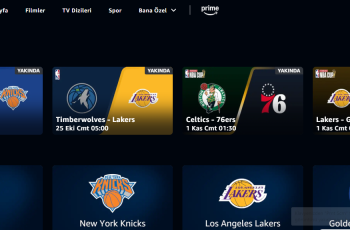 NBA, Amazon Prime Video Üzerinden İzlenecek!