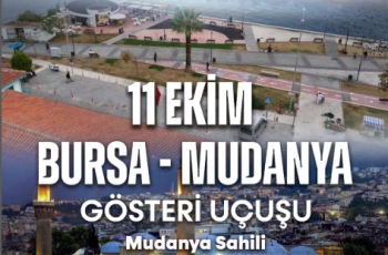 11 Ekim 2025 Tarihinde Türk Yıldızları Mudanya’da