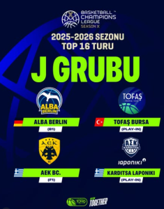 tofaş basketbol j grubu 2026