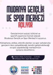 mudanya gençlik ve spor merkezi