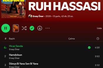 Ersay Üner’den Yeni Albüm: Ruh Hassası Müzikseverlerle Buluştu!